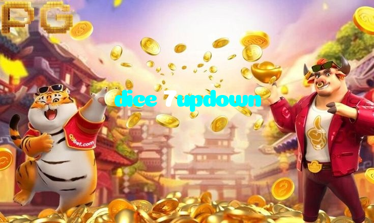 dice 7updown casino presented on mobile device in Pakistan with slots and live games